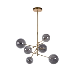 ALARA Lampa wisząca Ø 72 cm LED G4 6x1,5W 2700K Gold 46417/06/10 Lucide - zdjęcie dodatkowe 1